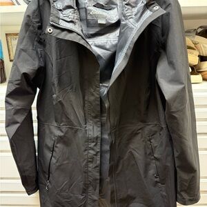 Eddie Bauer Black Utility Jacket with Water-Resistant Finish